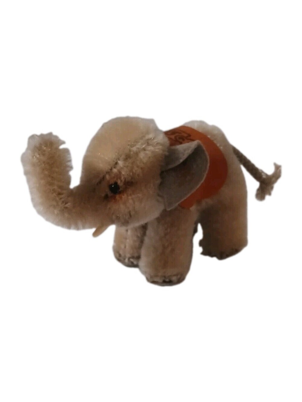 Vintage Steiff BABY Elephant Mohair About 3" tall